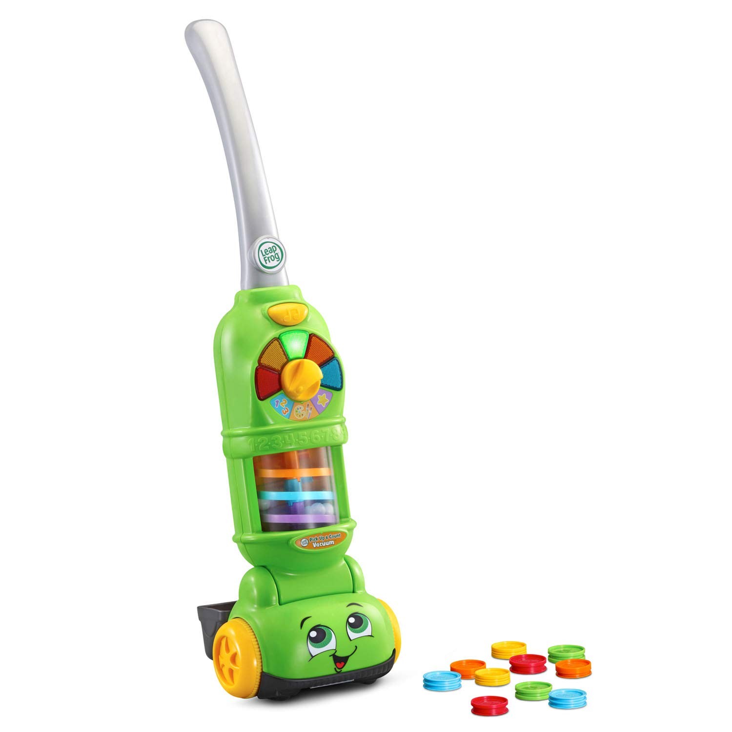 LeapFrog Pick Up and Count Vacuum, Green gallery
