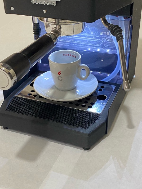 Extended Low Profile Drip Tray Kit Compatible Gaggia Classic Pro /Evo 24 gallery