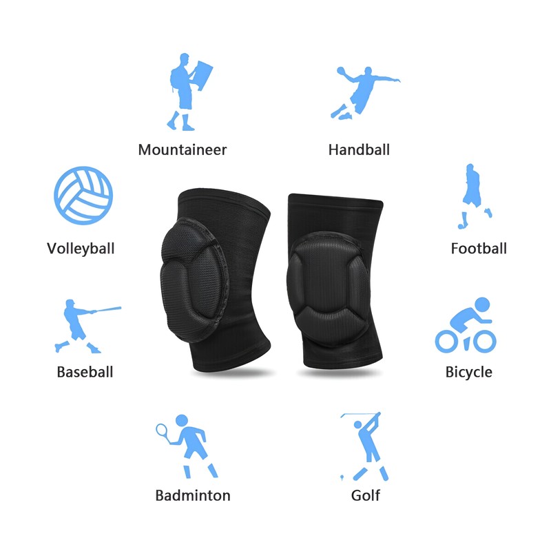 1 Pair Knee Pads – Durable Leg Protectors for Sports, Construction, and Flooring gallery