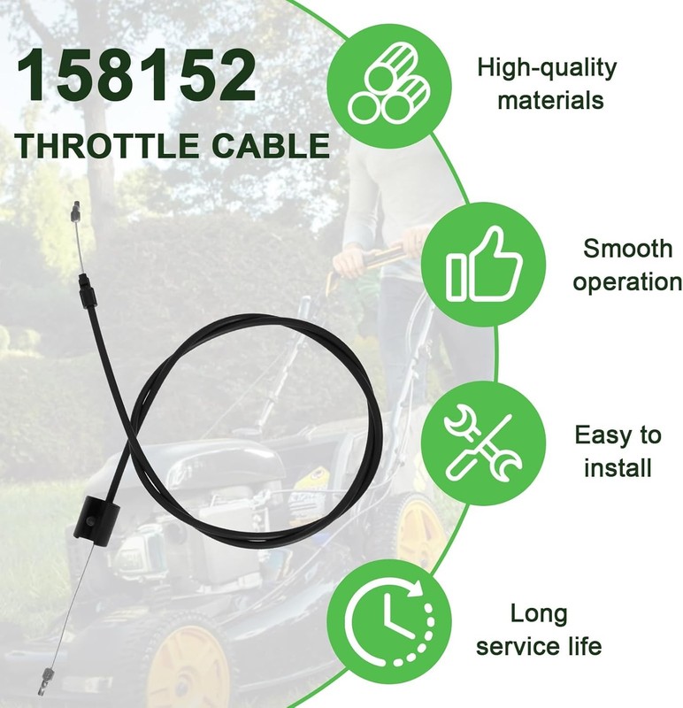Brake Stop Control Cable Fits Murray Replaces 158152 gallery