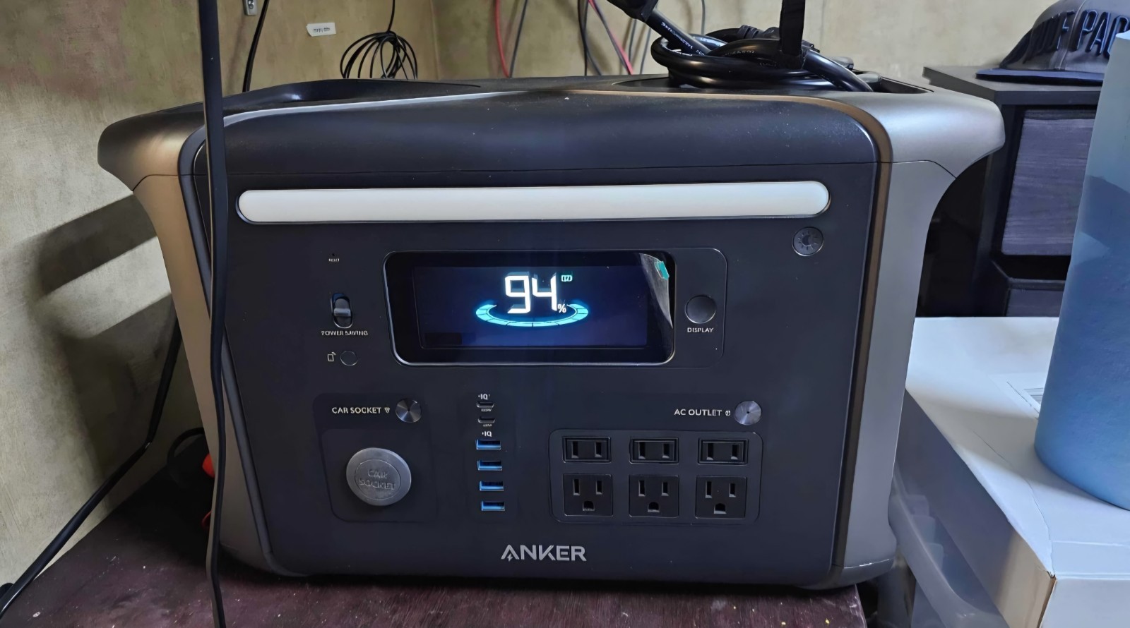 Anker SOLIX F1500 Portable Power Station, 1800W Solar Generator, 1536Wh gallery