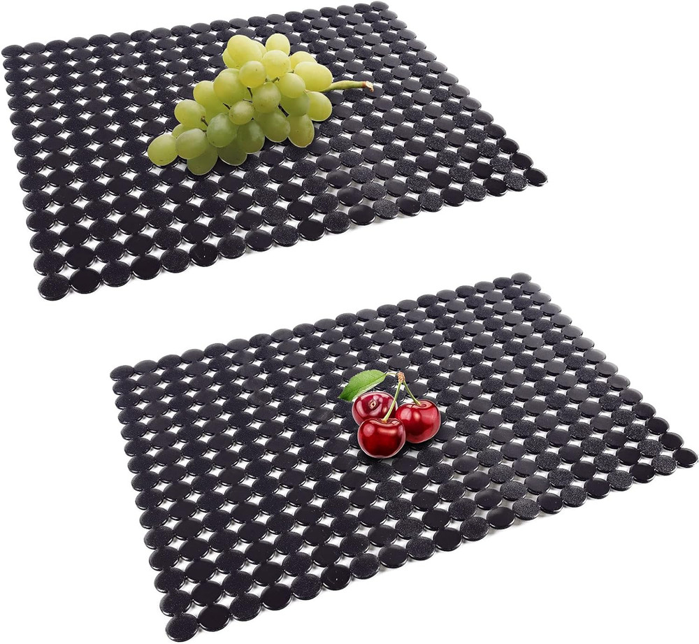 2Pack Kitchen Sink Mat for Stainless Steel/Ceramic Sinks, PVC Eco-Friendly Prote