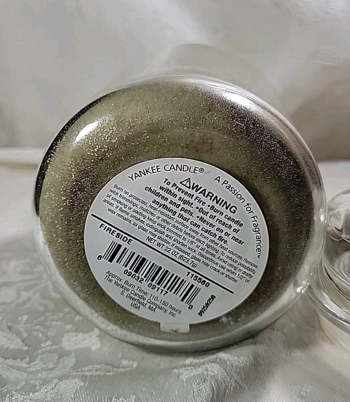 Yankee Candle Fireside Large Jar - Classic Label - NEW HTF gallery