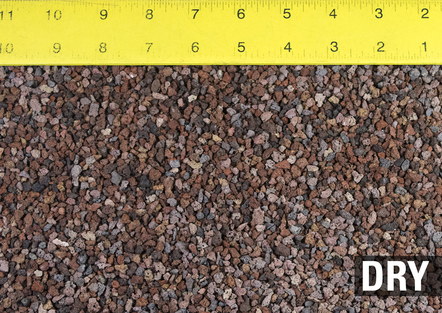 2 Gal. 1/8"- 3/16" Pre Mixed Red / Black Lava for Cactus & Bonsai Tree Soil Mix gallery