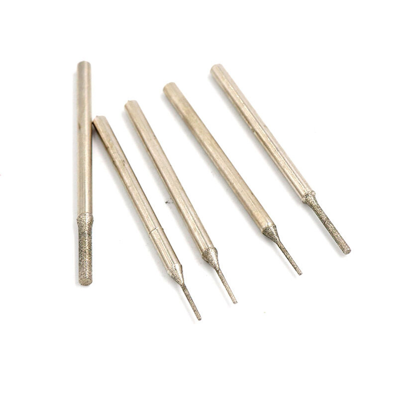 Diamond Punch Needle Drill Bit Grinding Head Grinder Jewelry Jade 0.4-1.8mm gallery