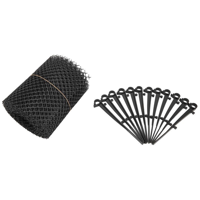 Protective Net Mesh Gutter Guard Protection Mat 15cm X 6m Anti-leaves Mesh gallery