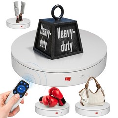 15.8In Remote Motorized Electric Turntable Rotating Display Stand Rotating Pl…