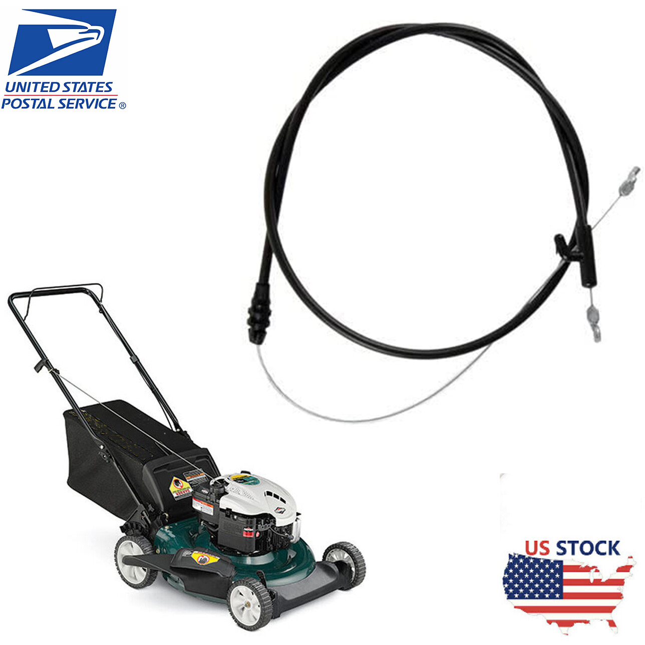 946-04661A Control Cable Replacement for Bolens 11A-020W765 (2014) Lawn Mower gallery