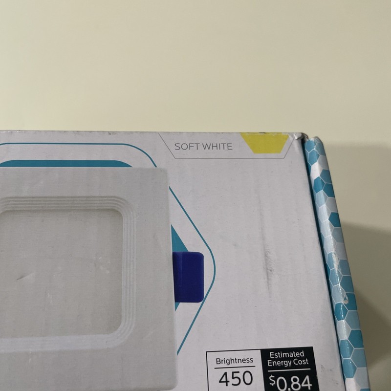 Luxrite Led Soft White 3” Mini Square Recessed Panel 7 Watt 450 Lumen 120 Volts gallery