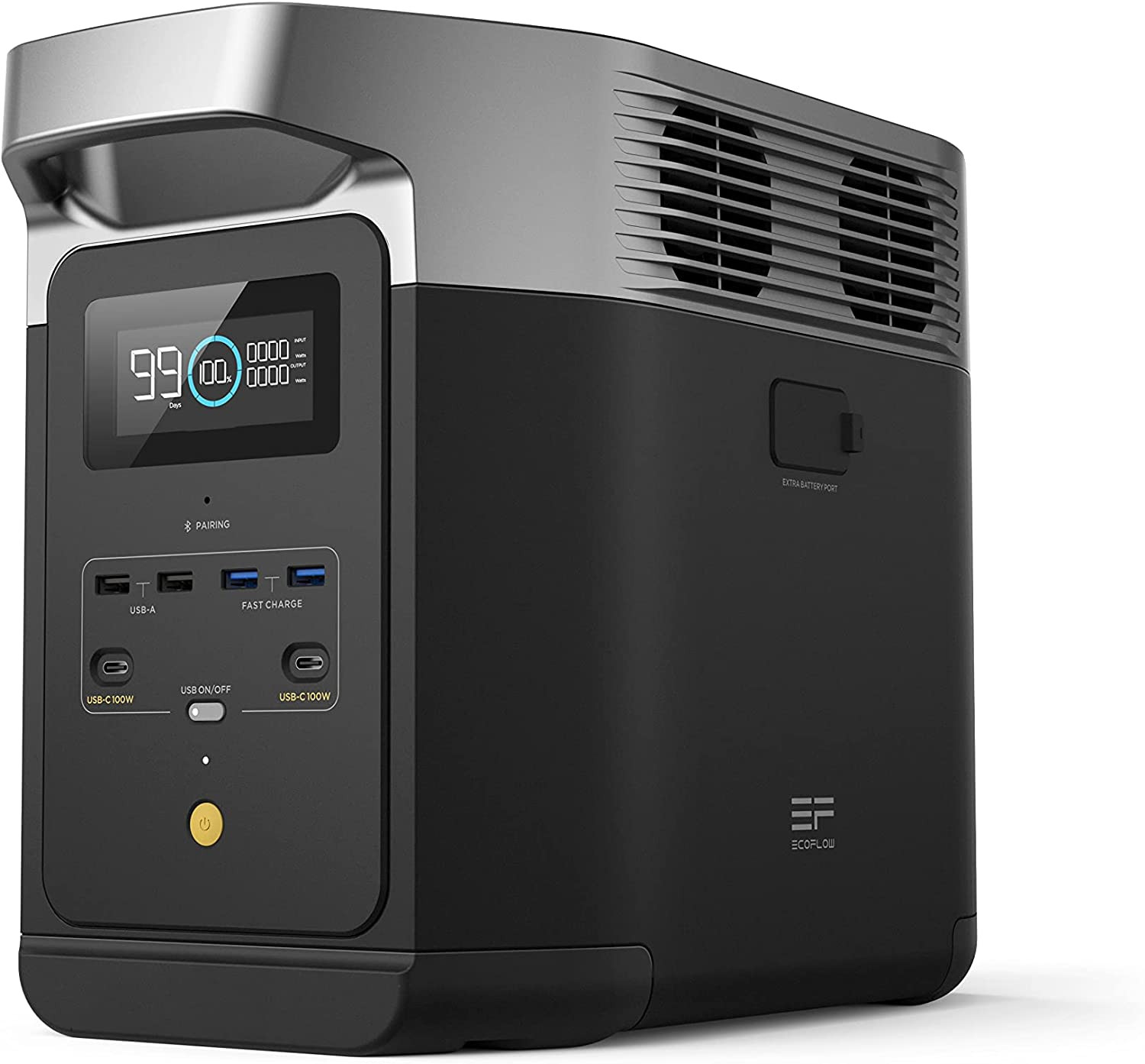 Portable Power Station Delta 2, 1024Wh Lifepo4 (LFP) Battery, 1800W AC/100W USB- gallery