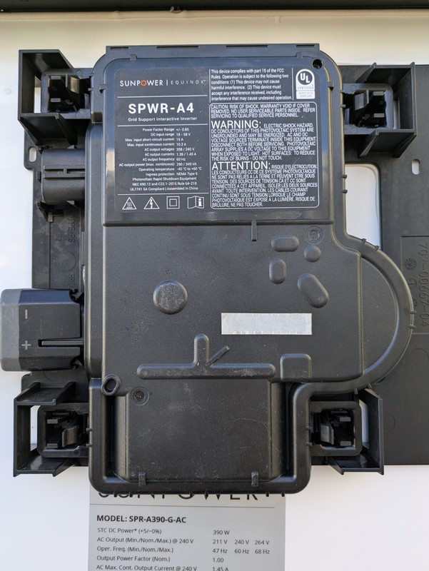 SunPower 390W solar panel, model SPR-A390-G-AC Lot OF 2 Pieces. gallery