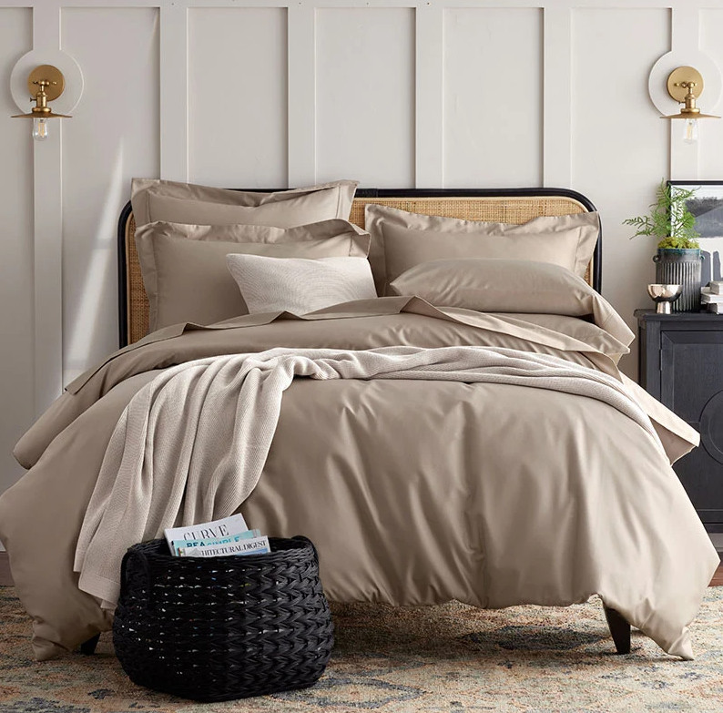 Legends Hotel Premium Smooth Supima® Cotton Wrinkle-Free Sateen Bed Sheet Set gallery
