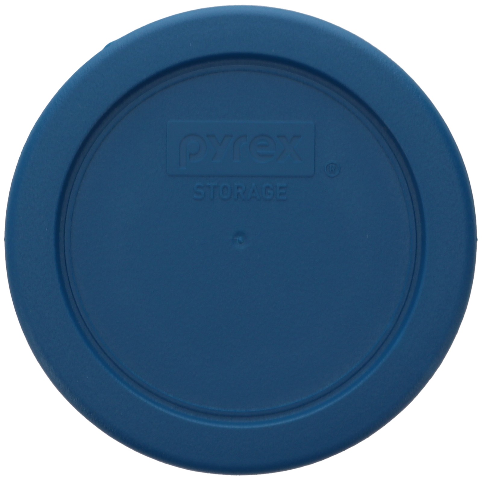 Pyrex 7202-PC Blue Spruce Round Plastic Replacement Storage Lid Cover (2-Pack) gallery