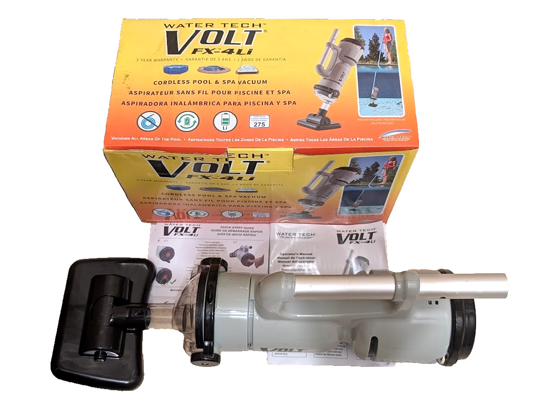 Volt FX-4Li Cordless Pool Spa Vacuum Rechargeable Handheld Cleaner for Swimming gallery