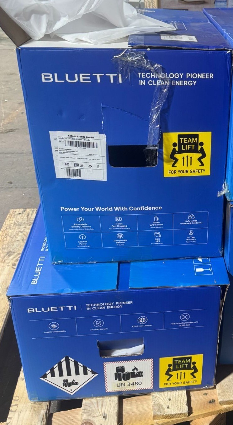 Bluetti Portable Power Station AC500+B300K Combo Open Box gallery