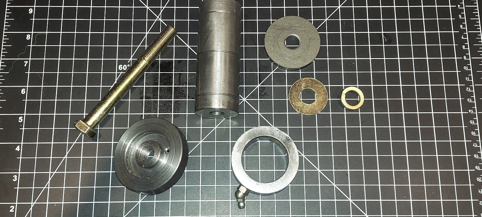 Case Ingersoll Loader Custom Axle Pin Extreme Duty Upgrade Kit gallery