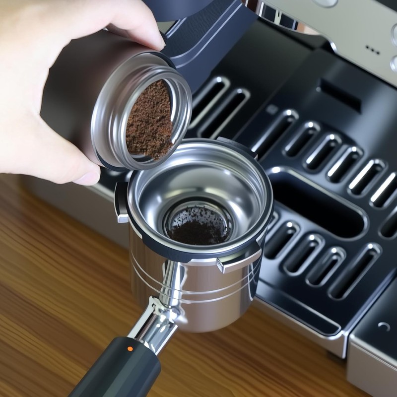 Single-Cup Coffee Filter Compatible with Ninja Espresso Machine，Stainless Stee gallery