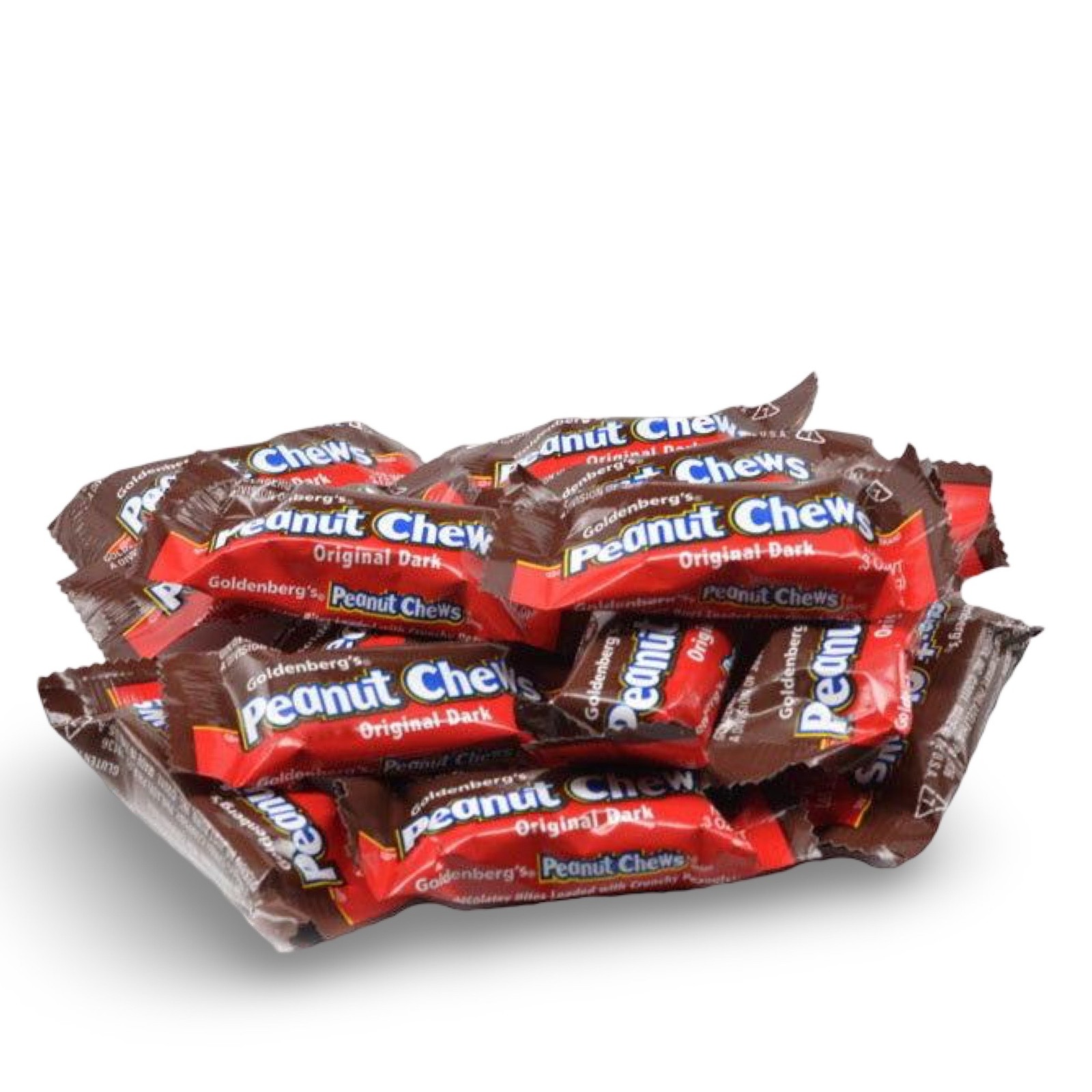 Original Dark Chocolate Goldenberg's Peanut Chews, 2 Lbs gallery