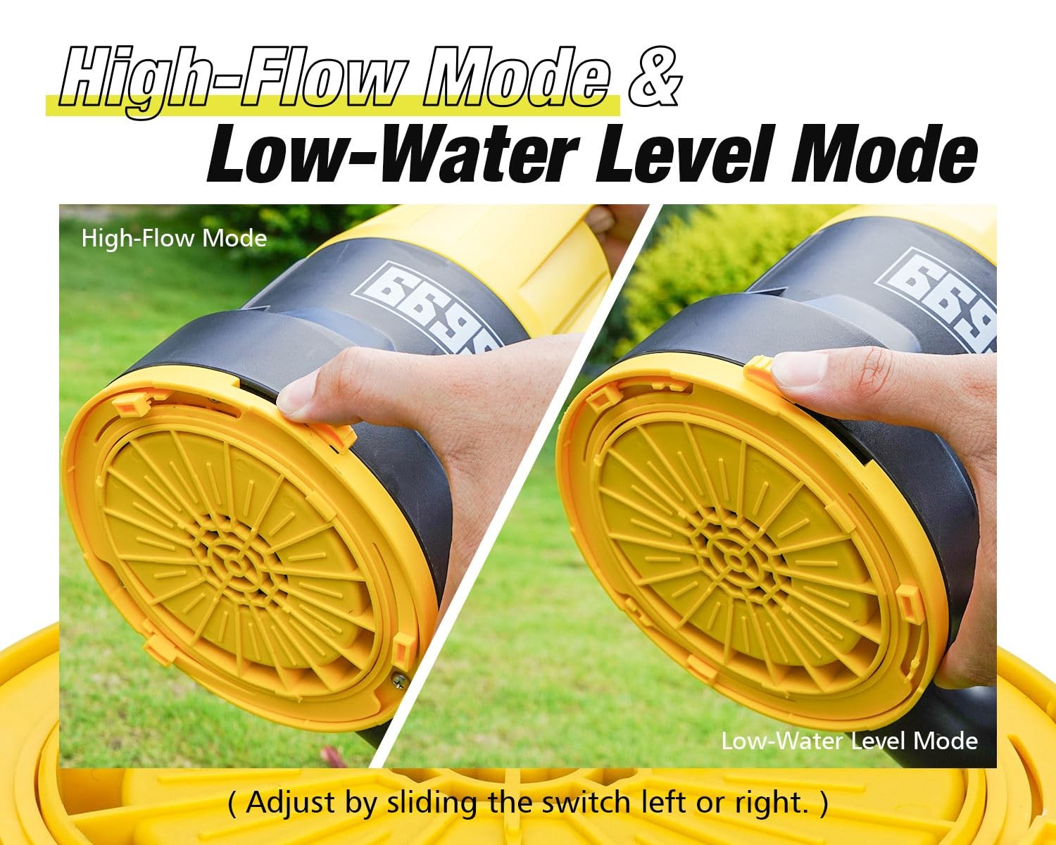 Submersible Sump Pump 1/2HP Portable Water Pump 2500GPH Drain Water for Pool ... gallery
