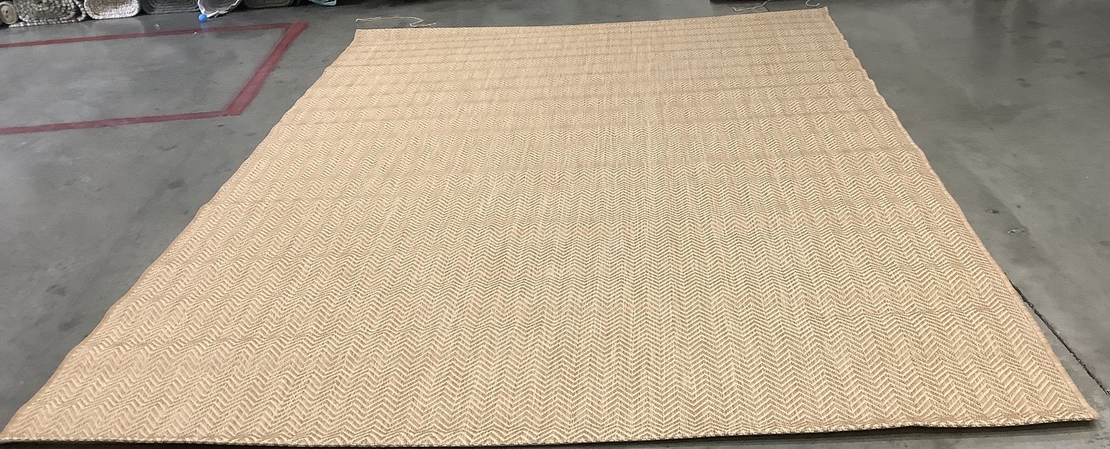 NATRL CREAM 6'-7" x 9'-6" Back Stain Rug Reduced Price 1172685084 CY8022-03012-6 gallery
