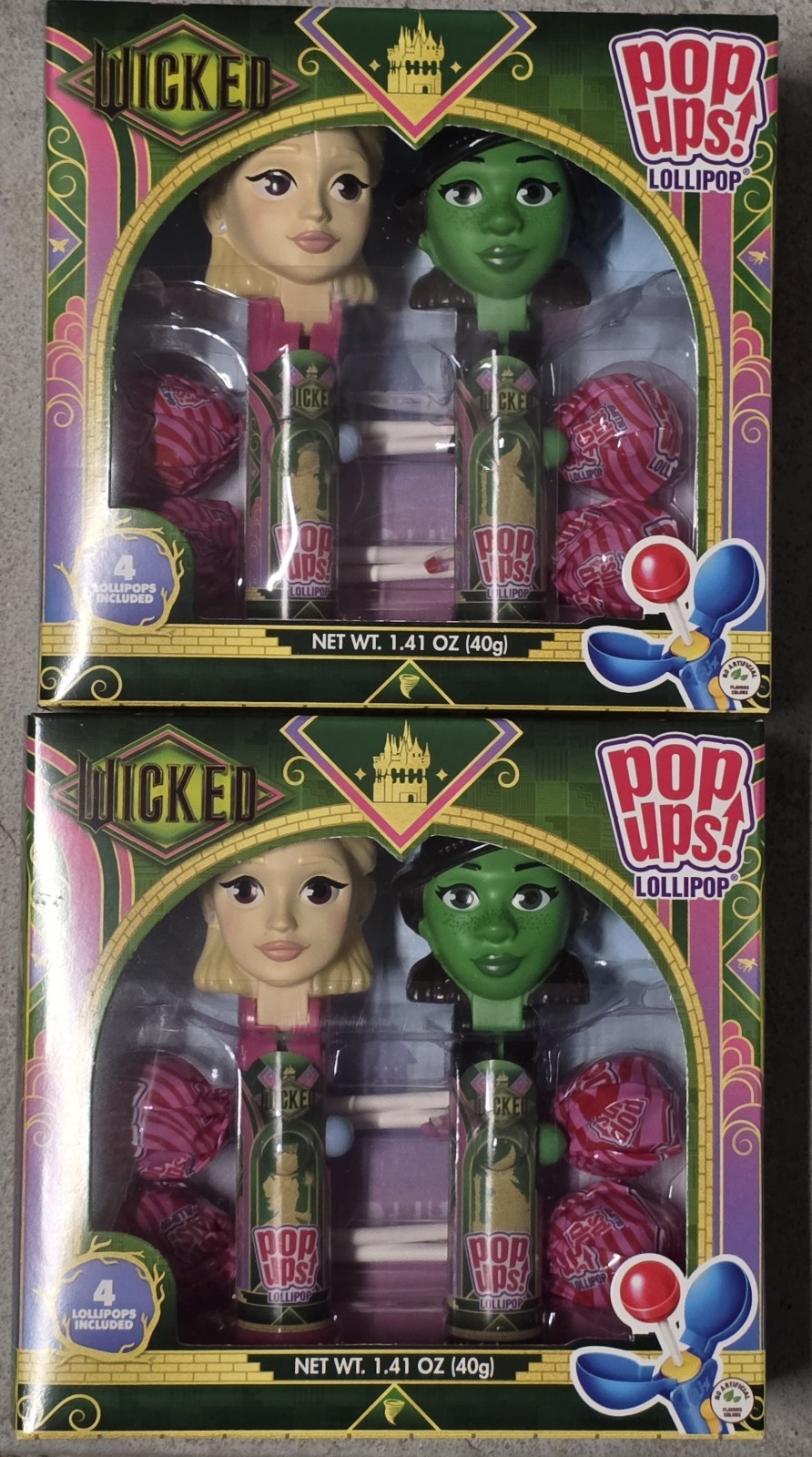 WICKED - POP UPS LOLLIPOPS - TWO BOXES - BEST BY MAY 2027 gallery