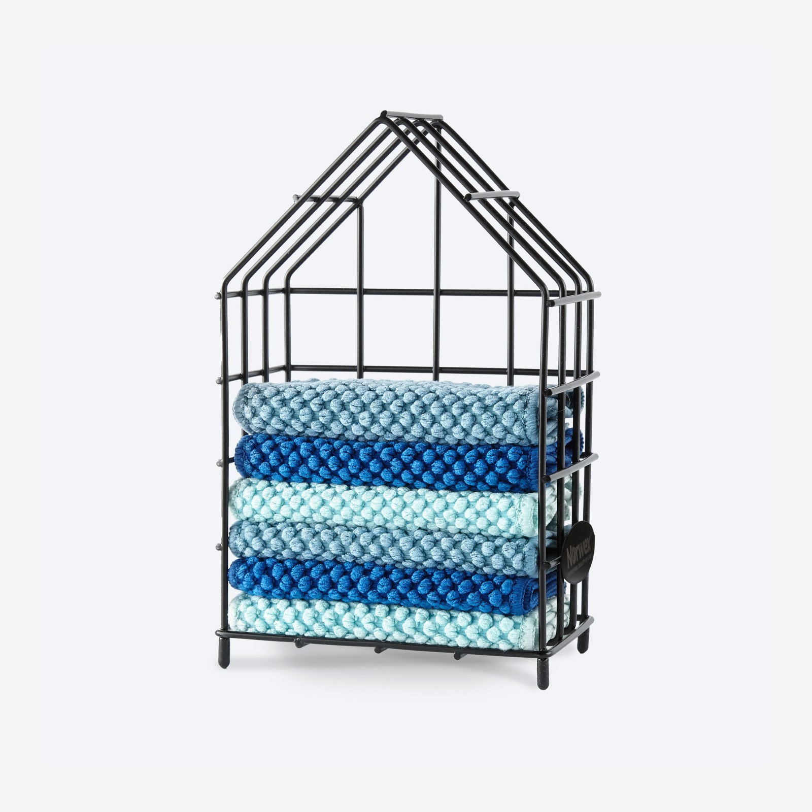 Norwex Counter Cloth & Box Set Brand New House - Sea Mist, Navy and Teal--370505 gallery