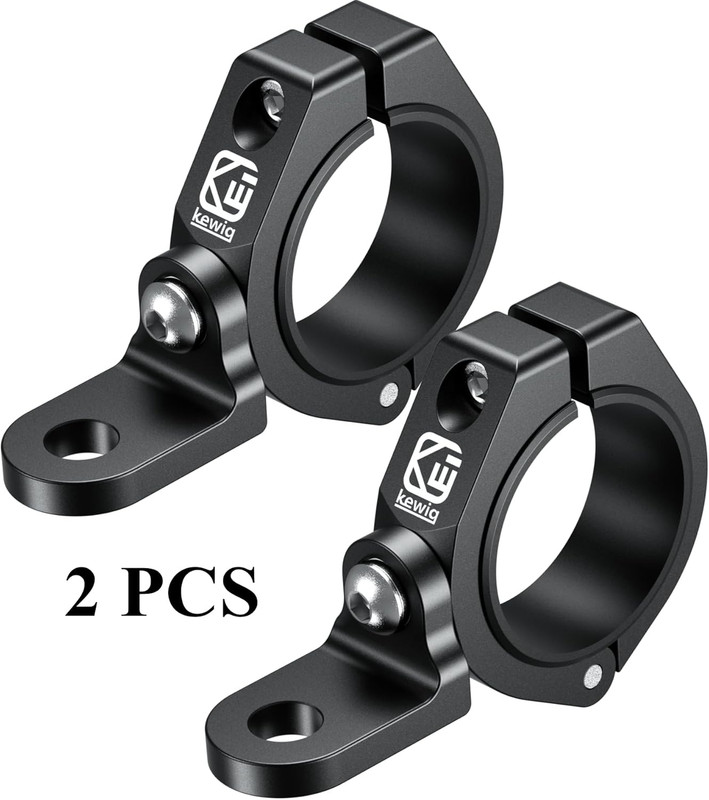 2PCS UTV Whip Light Mount, Solid Aluminum Alloy Whip Flag Mounts, Off-Road LED L gallery