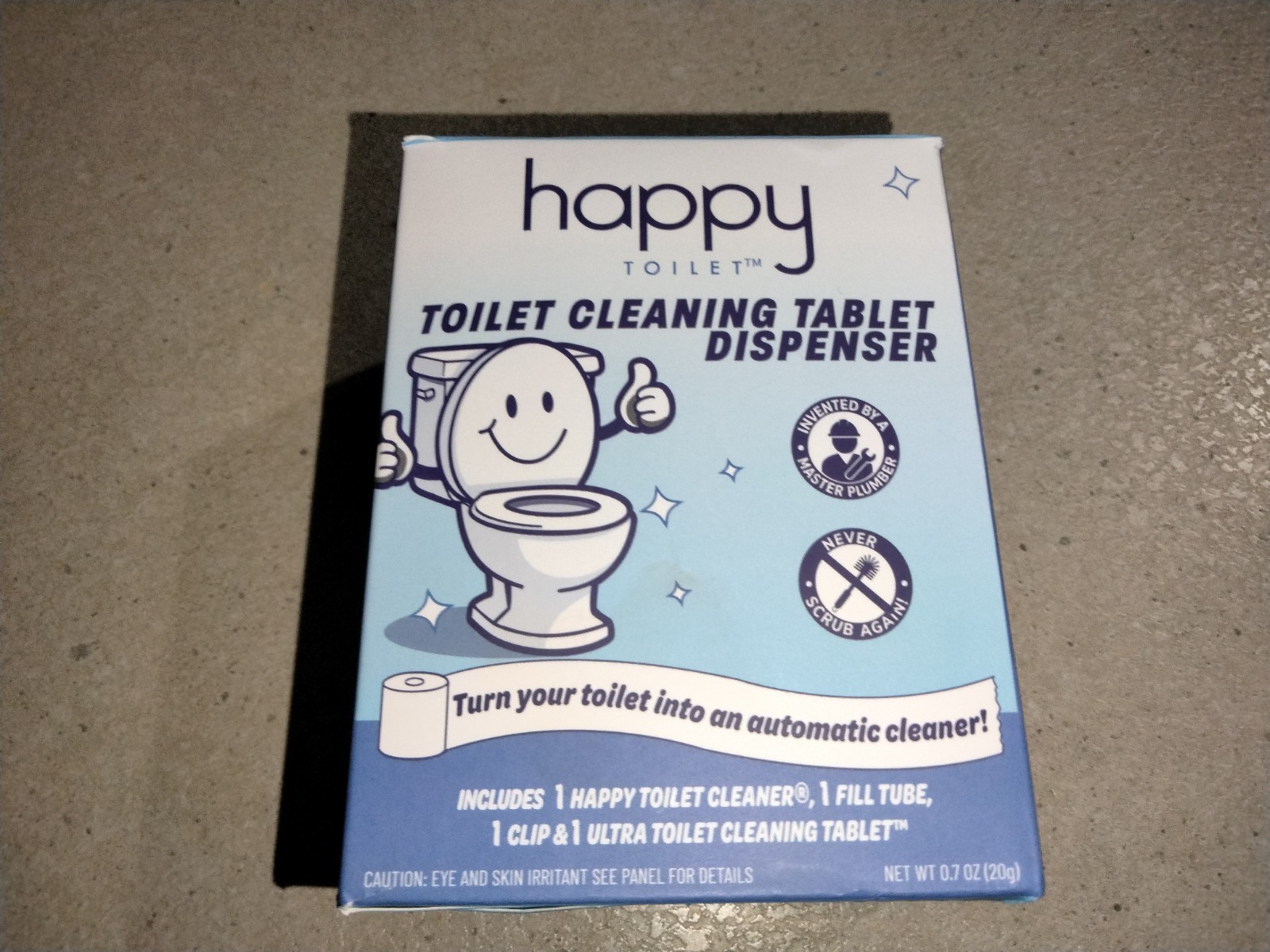 1 Pack Happy Self-Cleaning Toilet System Easy Install Toilet Tablet Holder gallery