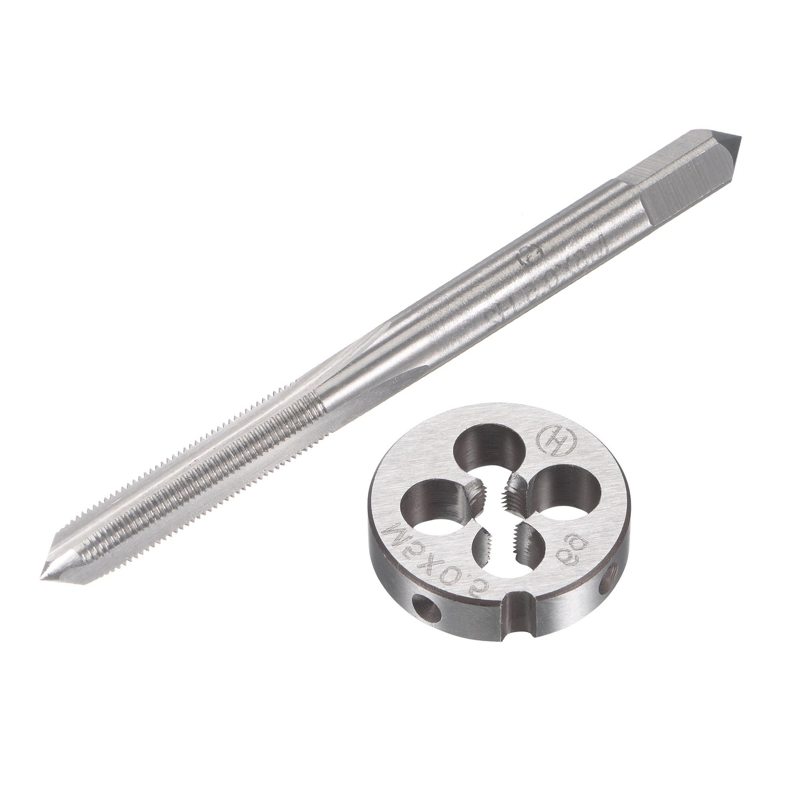 M5x0.5mm Metric Tap and Die Set Machine Thread Screw Tap w/ Round Threading Die gallery