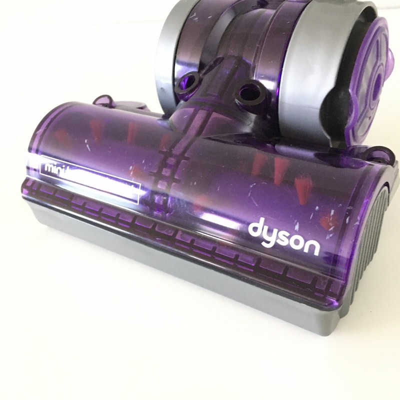 Dyson Soft Dusting Brush and Mini Turbine Head - Purple gallery