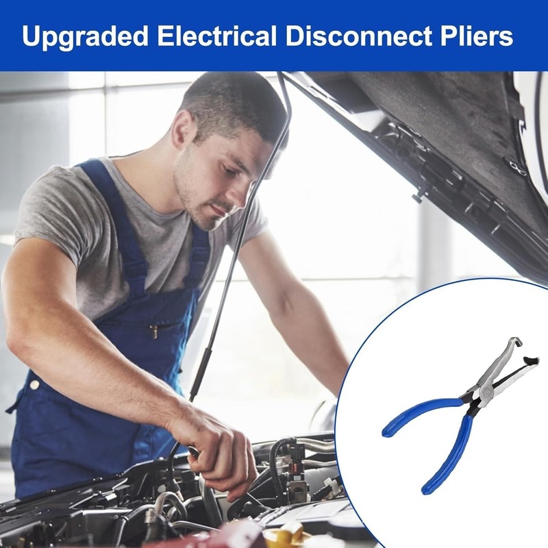 Ergonomic 8'' Electrical Connector Pliers | Precision Tool for Maintenance Tasks gallery
