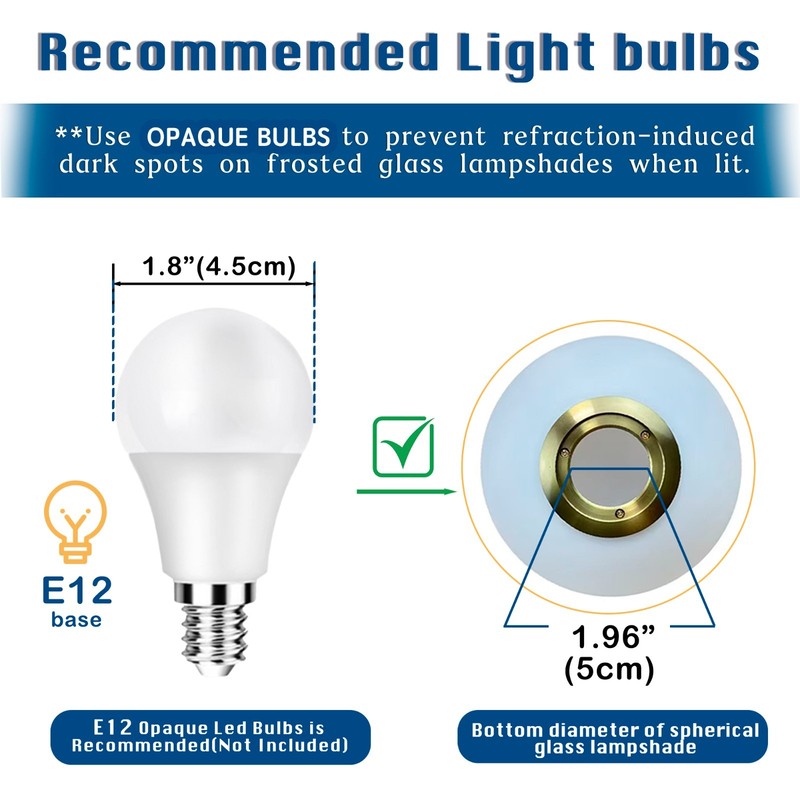 Gold Flush Mount Ceiling Light 7" Opal Glass Globe Fixture for Hallway Bathroom gallery