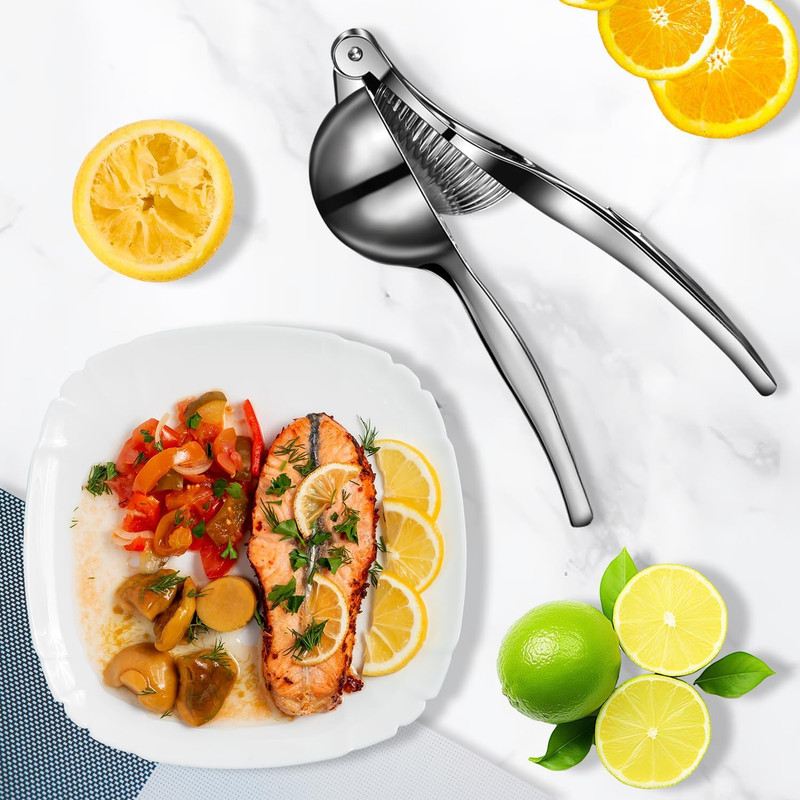 Lemon Squeezer, Max Extraction Hand Press Lemon Juicer, Heavy Duty Manual Orange gallery