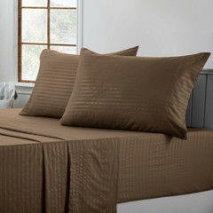4Piece Bed Sheets 1800 Series Microfiber Comfort Deep Pocket Hotel Bed Sheet Set