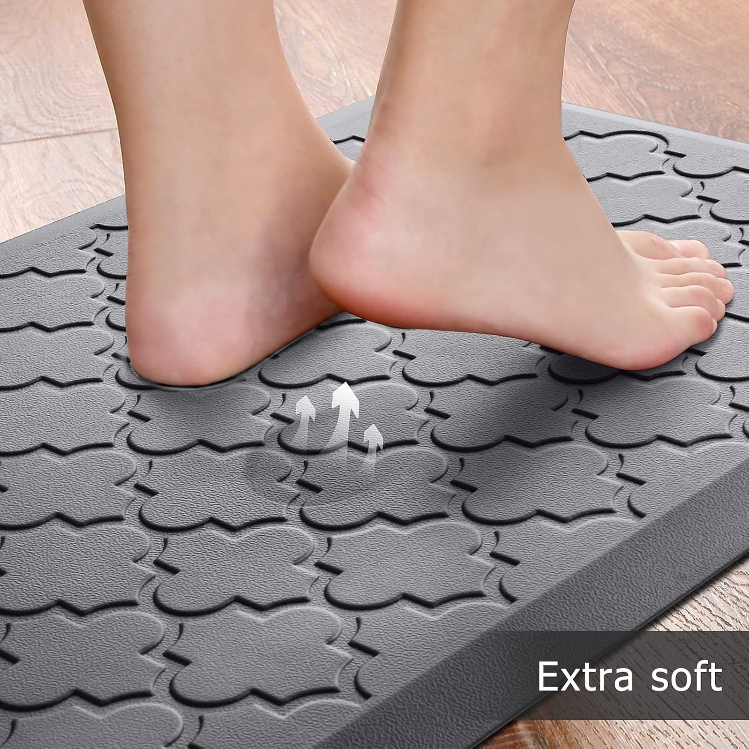 Anti Fatigue Kitchen Mat Non Slip Cushioned Standing Pad Waterproof Floor Rug gallery