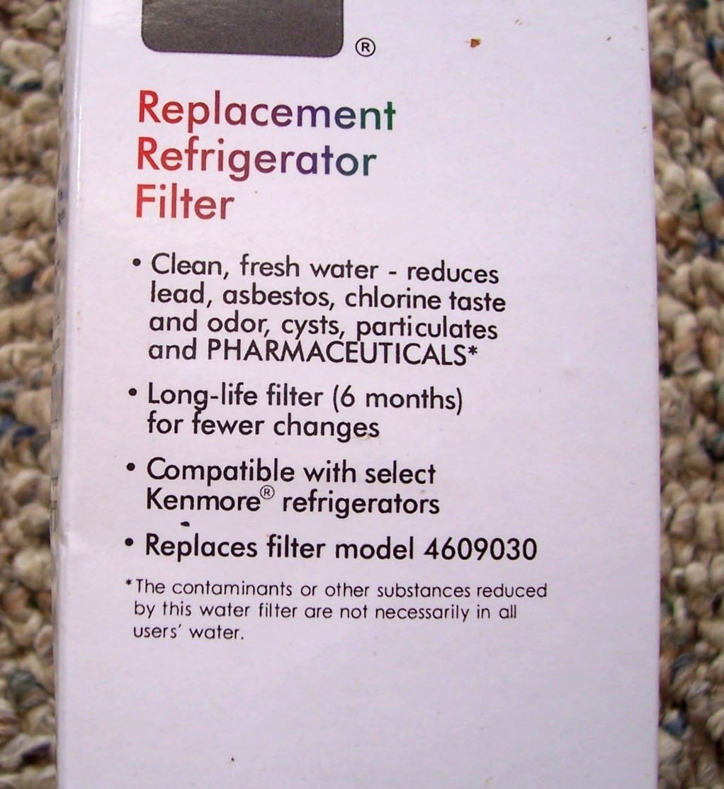 Kenmore Replacement Refrigerator Water Filter #9083 New Sealed gallery
