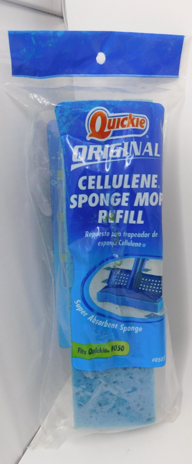 Quickie Super Squeeze Mop Sponge Refill Absorbent #050 #0502 Blue New Free Ship gallery