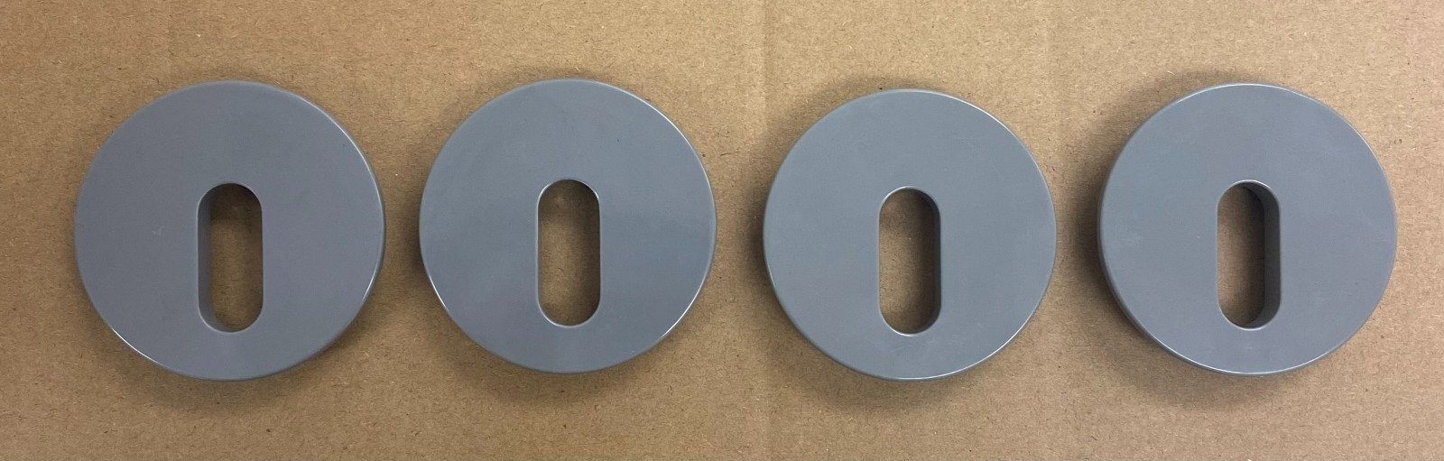 Deck Jet (J Style) Cap Gray Round SET OF FOUR (compare to 25597-001-020) gallery