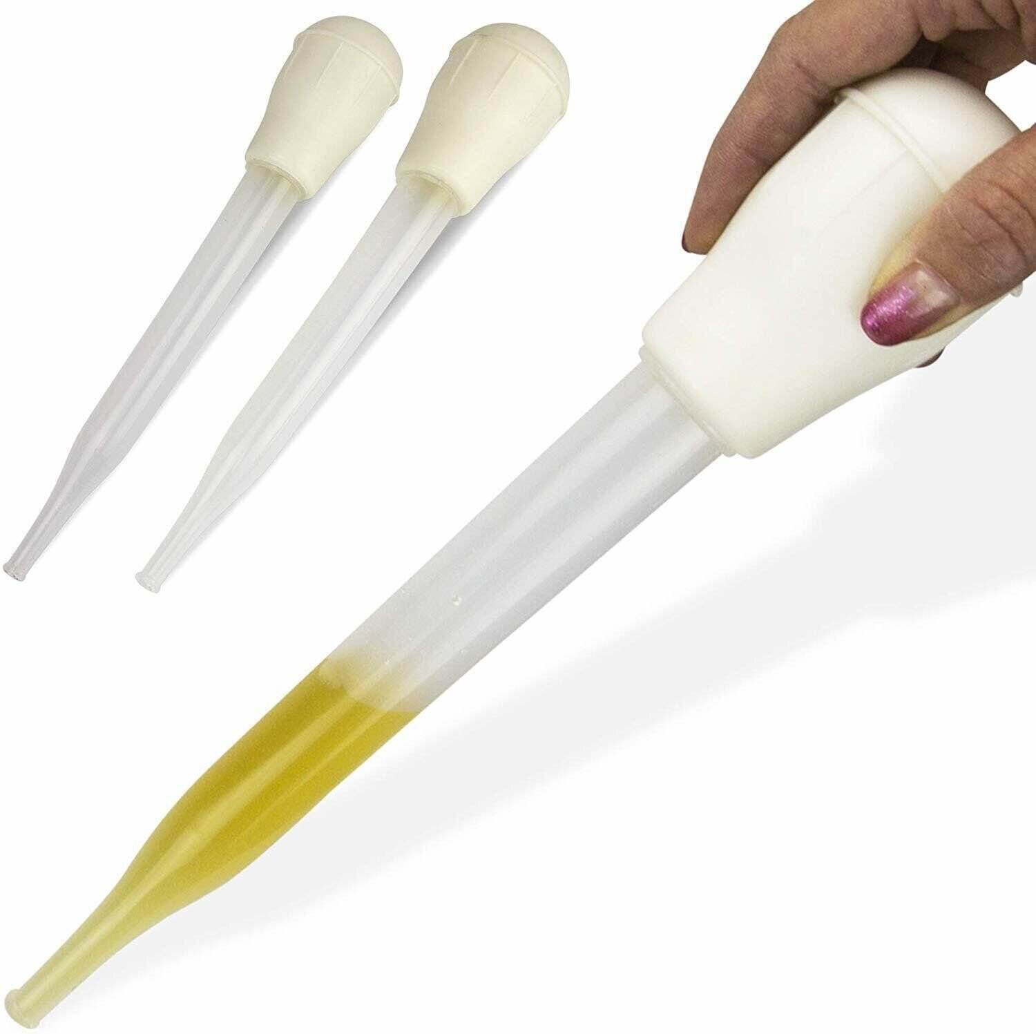 Meat and Poultry Baster Heat Resistant BPA Free Turkey Syringe Pack of 2 gallery