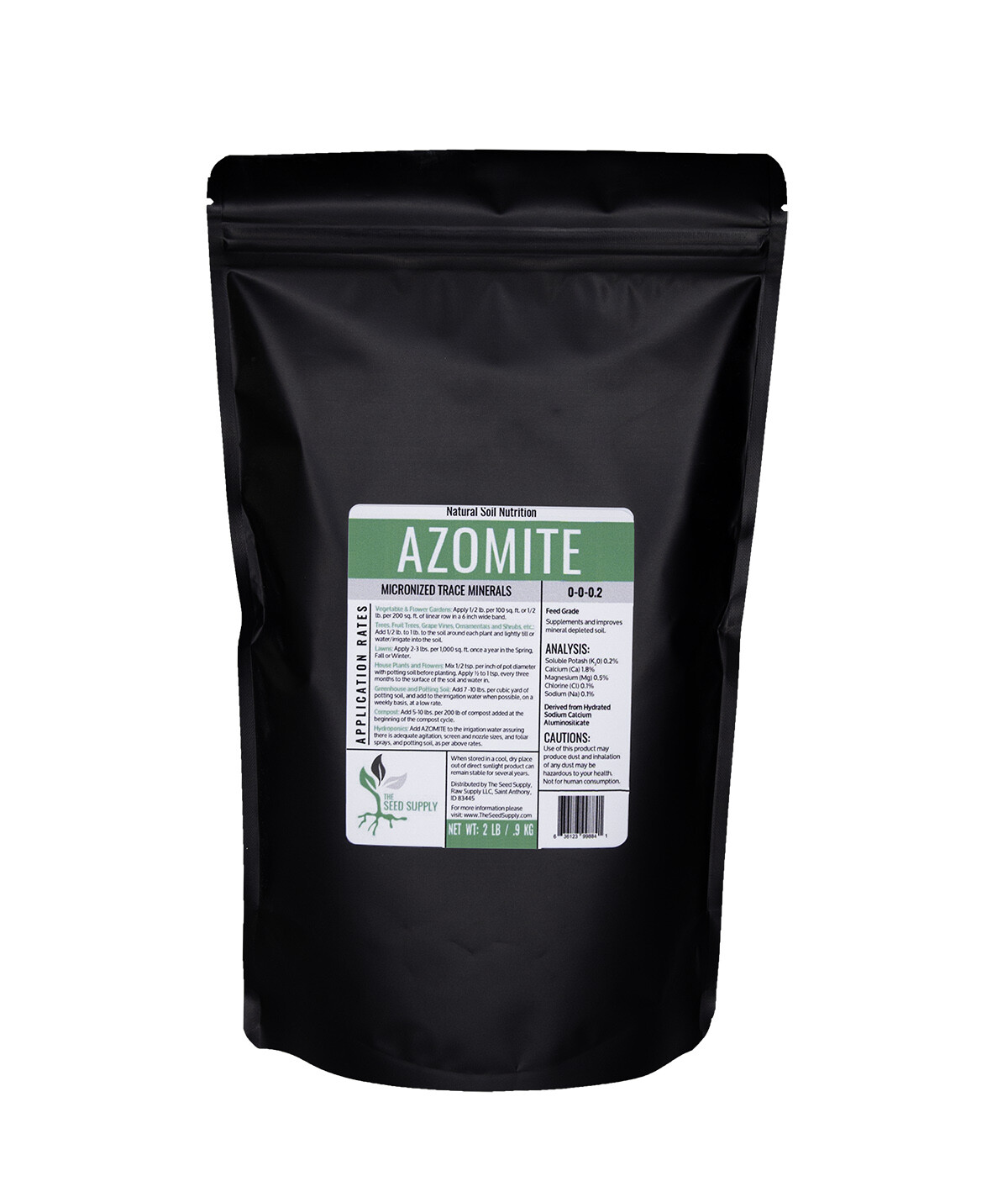 2 Pound AZOMITE Volcanic Ash Rock Dust Powder - 67 All Natural Trace Minerals gallery