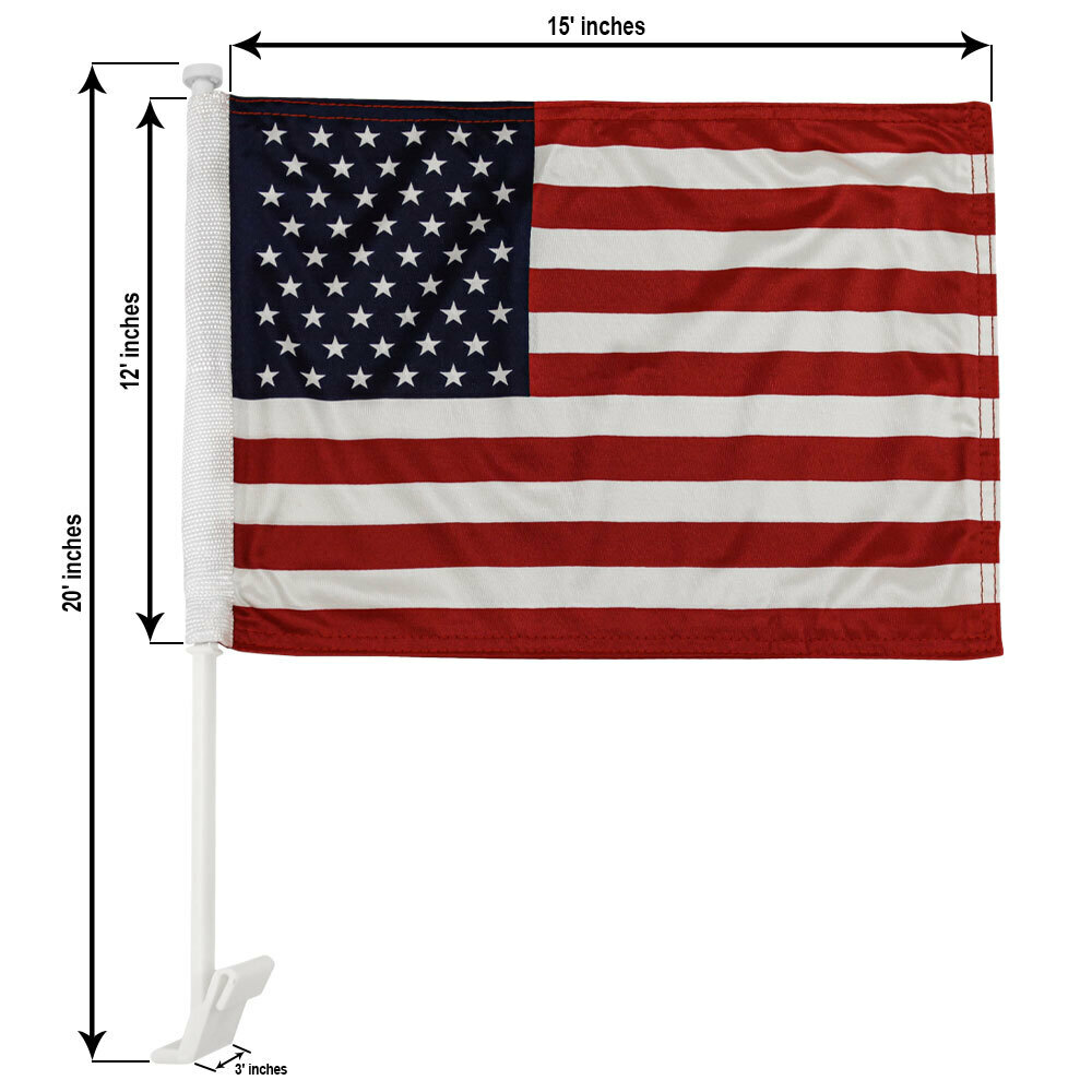 Ecuador Double Sided Car Flag Ecuador Car Window Flag gallery