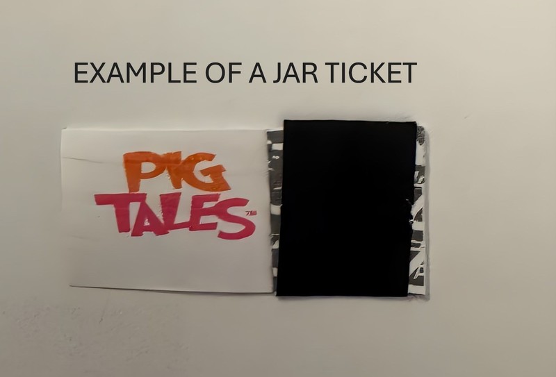 Pull Tab Ticket - Jars - Game - Pigs in a Blanket - 2,680 ct gallery