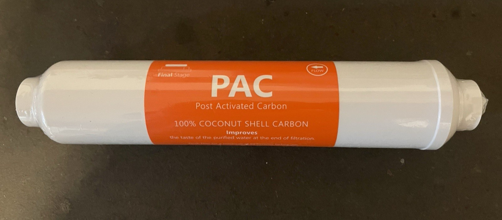 PAC Post Activated Carbon Coconut Shell Replacement Water Filter-New Sealed gallery