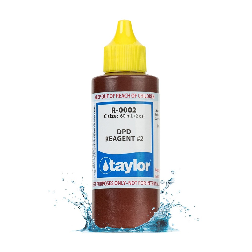 Taylor Technologies R-0002-C, Tech No.2 Reagent DPD 2 oz, As Shown