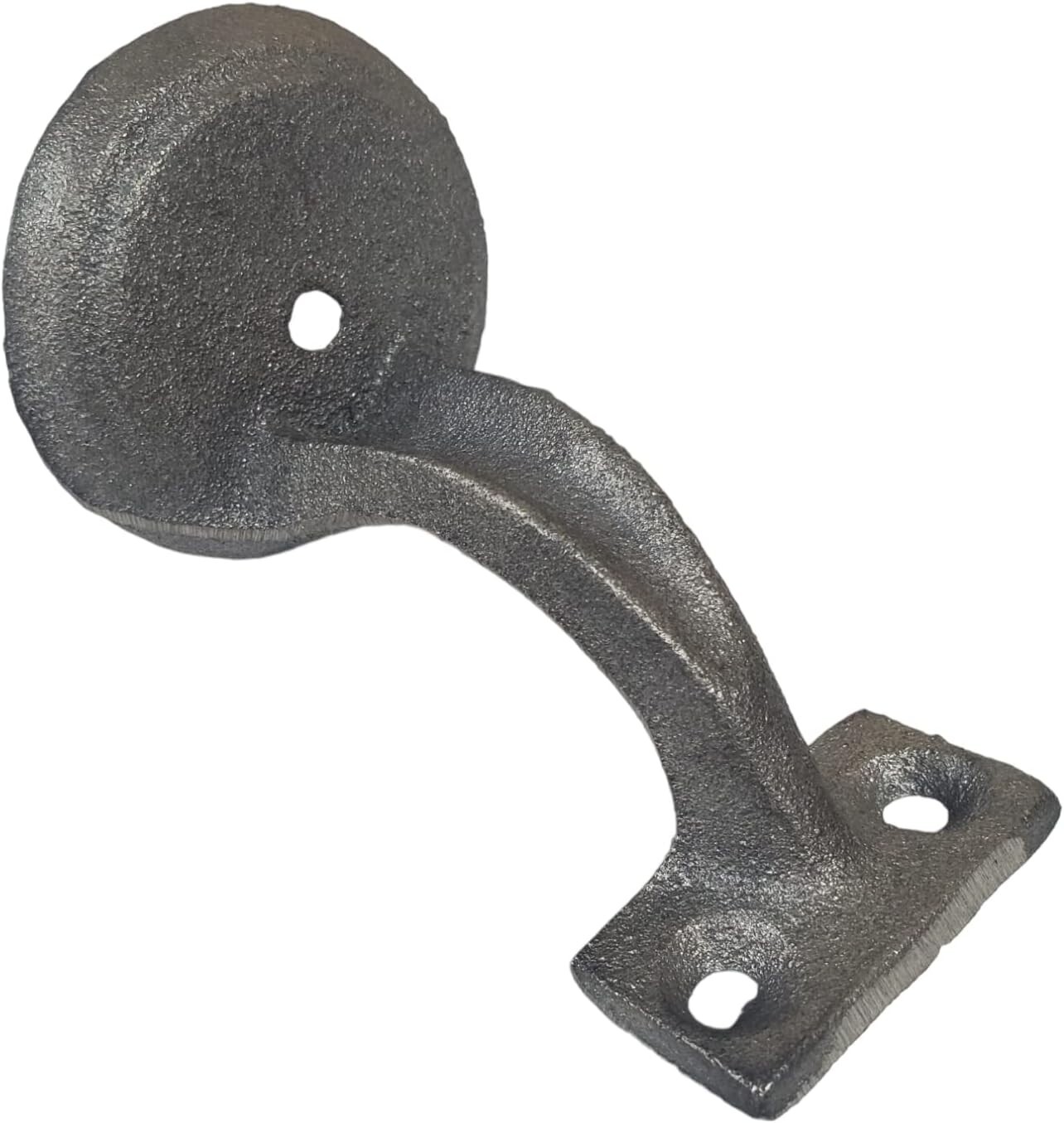 Heavy Duty Cast Iron Handrail Brackets, Railing Brackets for Support ( 3 PACK) gallery