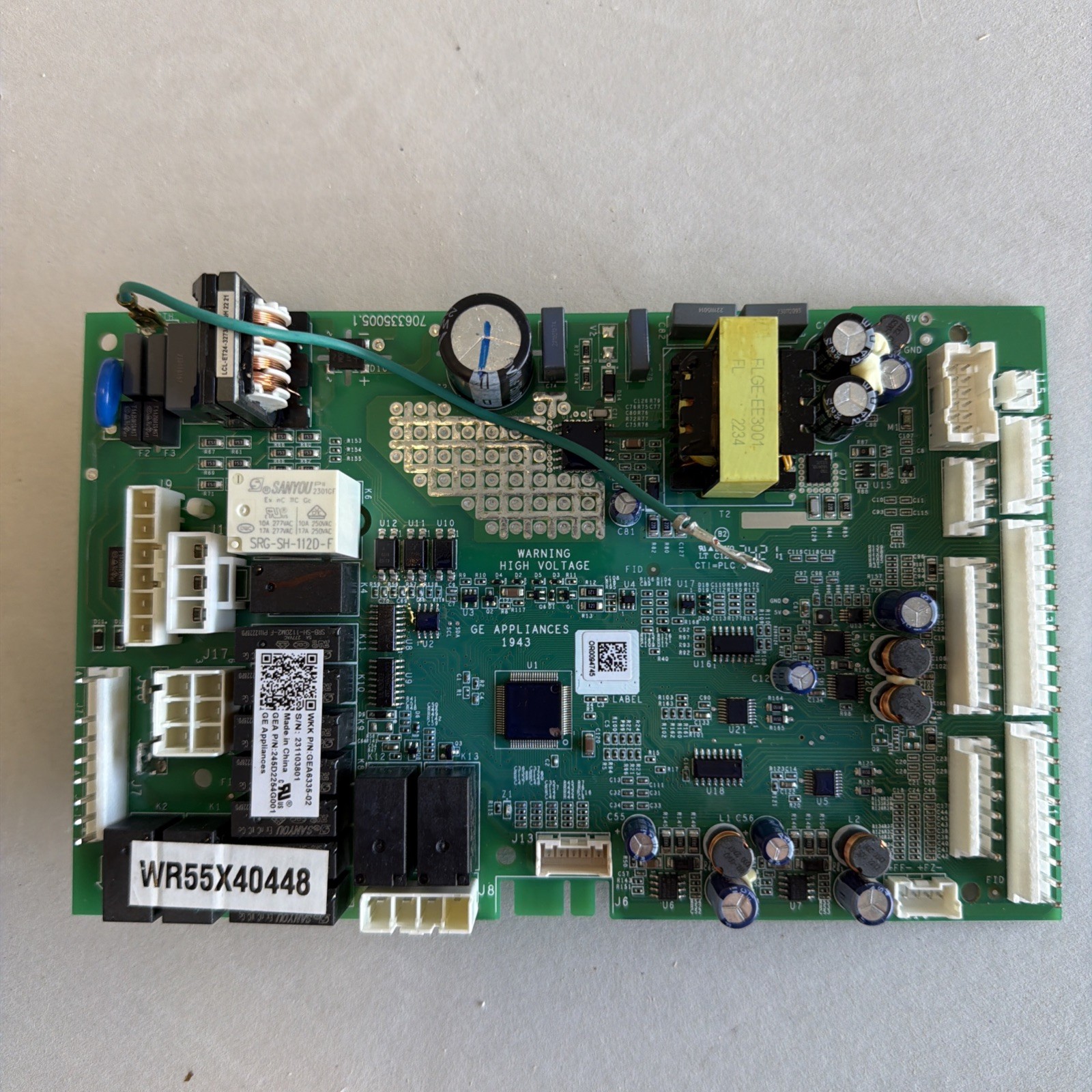 GE Refrigerator Main Control Board - Part Number 200D4850G022 WR55X10942C PS1672 gallery