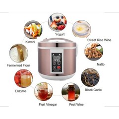 Multi-functional Black Garlic Fermenter Garlic Yogurt Natto Fruit Wine Health 6L