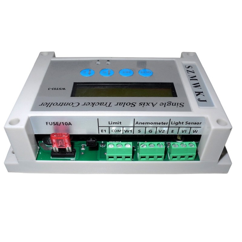 Single Axis Solar Tracker Controller Automatic Solar Tracking W/ Remote Control gallery