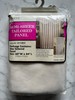 Maeve Semi-Sheer Tailored Panel Ivory 60"W x 84"L Lot of 2 New In Packaging USA gallery