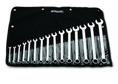Wright Tool WRIGHTGRIP® 2.0 12 Point Combination Wrench Set 15 Piece SAE 715